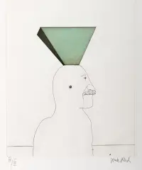 1973 | Selbst mit Pyramide