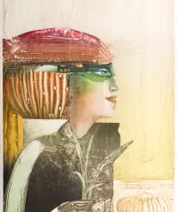 1988 | Frau mit Messer und Melone