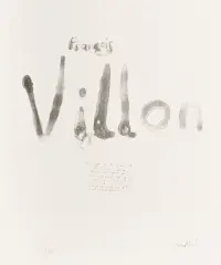 1961 | »Villon«, 1, Titelblatt