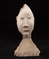 1980 | Mädchenkopf, Gips