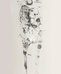 1959 | Figur auf Grau