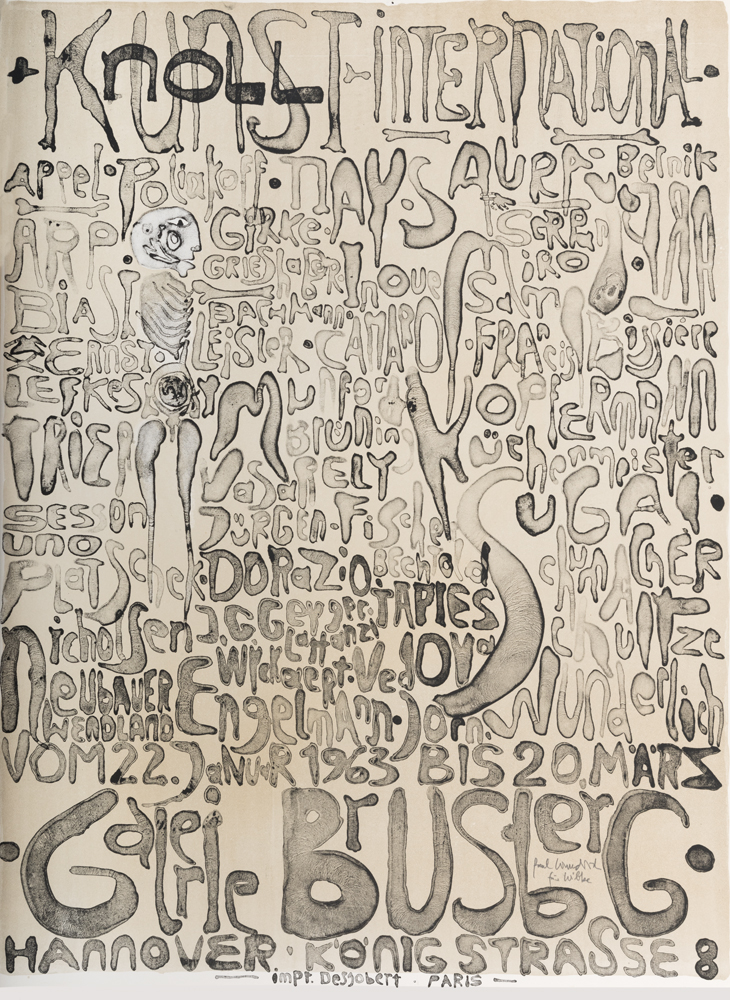1963 | Kunst + Knoll international (Plakat)